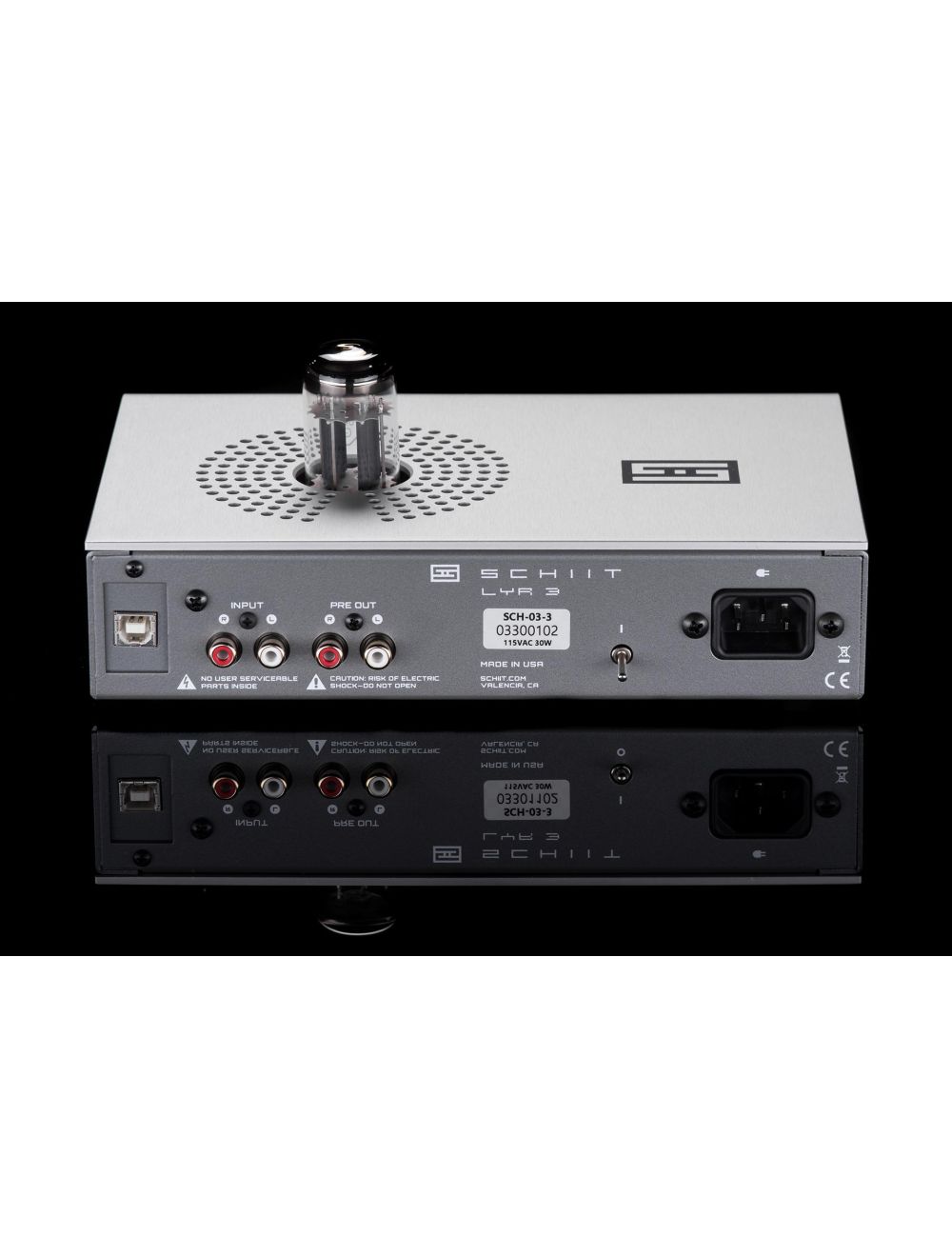 Schiit Audio Lyr 3 amp with Multibit DAC and 6SN7GT tube